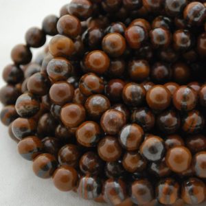 Shop Tiger Iron Beads! High Quality Grade A Natural Yellow Iron Tiger Eye Semi-precious Gemstone Round Beads – 4mm, 6mm, 8mm, 10mm sizes – 15.5" strand | Natural genuine round Tiger Iron beads for beading and jewelry making.  #jewelry #beads #beadedjewelry #diyjewelry #jewelrymaking #beadstore #beading #affiliate #ad