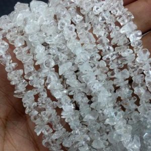 Shop Topaz Chip & Nugget Beads! Awesome Quality 16"Long Strand Natural White Topaz Gemstone, Size 5-8 MM Smooth Uncut Chips Beads, Making Topaz Jewelry Wholesale Price | Natural genuine chip Topaz beads for beading and jewelry making.  #jewelry #beads #beadedjewelry #diyjewelry #jewelrymaking #beadstore #beading #affiliate #ad