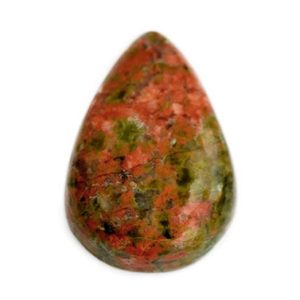 Shop Unakite Cabochons! Unakite Drop Gemstone Cabochon (24mm x 16x 7mm) – Natural Unakite Stone – Loose Crystal | Natural genuine stones & crystals in various shapes & sizes. Buy raw cut, tumbled, or polished gemstones for making jewelry or crystal healing energy vibration raising reiki stones. #crystals #gemstones #crystalhealing #crystalsandgemstones #energyhealing #affiliate #ad