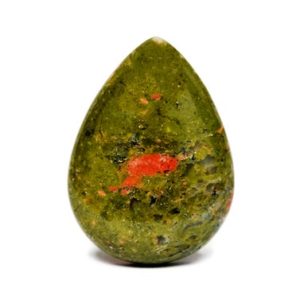 Shop Unakite Cabochons! Unakite Cabochon Gemstone (28mm x 20mm x 6mm) – Drop Stone –  Natural Loose Crystal | Natural genuine stones & crystals in various shapes & sizes. Buy raw cut, tumbled, or polished gemstones for making jewelry or crystal healing energy vibration raising reiki stones. #crystals #gemstones #crystalhealing #crystalsandgemstones #energyhealing #affiliate #ad