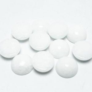 Shop Jade Cabochons! 10pcs White jade cabochon, Round flat backs, Cracking pattern Natural stone, Jewelry making supplies 8mm 10mm 12mm | Natural genuine stones & crystals in various shapes & sizes. Buy raw cut, tumbled, or polished gemstones for making jewelry or crystal healing energy vibration raising reiki stones. #crystals #gemstones #crystalhealing #crystalsandgemstones #energyhealing #affiliate #ad