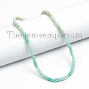 Shop Amazonite Necklaces! AAA Quality Amazonite Necklace, Gemstone Necklace, Amazonite Rondelle Necklace, Faceted Necklace, Necklace For Women | Natural genuine Amazonite necklaces. Buy crystal jewelry, handmade handcrafted artisan jewelry for women.  Unique handmade gift ideas. #jewelry #beadednecklaces #beadedjewelry #gift #shopping #handmadejewelry #fashion #style #product #necklaces #affiliate #ad