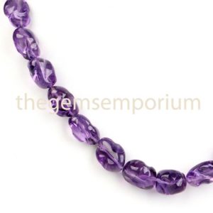 Shop Amethyst Chip & Nugget Beads! Amethyst plain Nugget Beads necklace, Amethyst Smooth Nugget Beads, Amethyst Fancy Nuggets, Amethyst Nugget Beads, Amethyst Beads | Natural genuine chip Amethyst beads for beading and jewelry making.  #jewelry #beads #beadedjewelry #diyjewelry #jewelrymaking #beadstore #beading #affiliate #ad