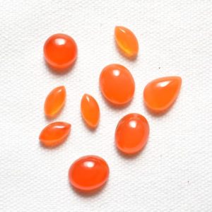 Shop Carnelian Cabochons! Carnelian Cabochons, Carnelian Loose Gemstone, Puffed Mix Shape Cabochon 9 Pieces Lot, Gemstone For Jewelry, 5x10mm – 10x12mm #AR1117 | Natural genuine stones & crystals in various shapes & sizes. Buy raw cut, tumbled, or polished gemstones for making jewelry or crystal healing energy vibration raising reiki stones. #crystals #gemstones #crystalhealing #crystalsandgemstones #energyhealing #affiliate #ad