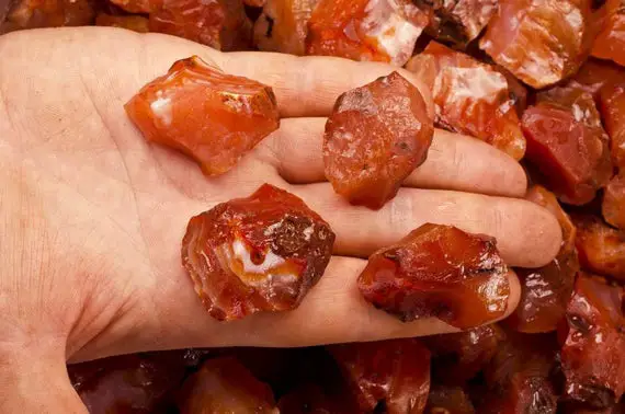Carnelian Rough Stone, Raw Carnelian Crystal, Sacral Chakra Crystal Healing Stone For Reiki, Cabbing, Tumbling, Lapidary, Wire-wrapping