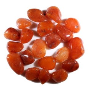 Carnelian Tumbled Stones | MED 0.5" – 1" | Carnelian Tumbled Gemstones | Bulk Crystals | Wholesale Crystals | Carnelian Healing Crystals | Natural genuine stones & crystals in various shapes & sizes. Buy raw cut, tumbled, or polished gemstones for making jewelry or crystal healing energy vibration raising reiki stones. #crystals #gemstones #crystalhealing #crystalsandgemstones #energyhealing #affiliate #ad