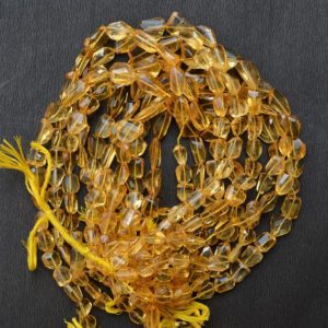 Shop Citrine Chip & Nugget Beads! Citrine Gemstone Beads, Citrine Nuggets, Faceted Natural Citrine Beads, Citrine Tumbles, 10mm – 20mm Nugget Shape 14 Inch Strand # PP4071 | Natural genuine chip Citrine beads for beading and jewelry making.  #jewelry #beads #beadedjewelry #diyjewelry #jewelrymaking #beadstore #beading #affiliate #ad