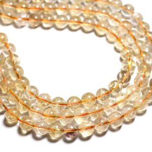 Shop Citrine Bead Shapes! 2PC – stone beads – Citrine balls 10mm – 4558550084491 | Natural genuine other-shape Citrine beads for beading and jewelry making.  #jewelry #beads #beadedjewelry #diyjewelry #jewelrymaking #beadstore #beading #affiliate #ad