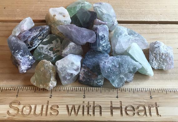 Fluorite Natural Healing Stone, Raw Stone,natural Stone, Healing Crystal,healing Stone, Spiritual Stone, Meditation