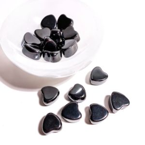 Shop Hematite Shapes! HEMATITE TUMBLES – Hematite Heart – Hematite – Tumbled Stone – Crystal Tumbles – Hematite Crystal – Crystal Heart – Crystals – Tumble – | Natural genuine stones & crystals in various shapes & sizes. Buy raw cut, tumbled, or polished gemstones for making jewelry or crystal healing energy vibration raising reiki stones. #crystals #gemstones #crystalhealing #crystalsandgemstones #energyhealing #affiliate #ad