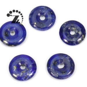 Shop Lapis Lazuli Pendants! Lapis Lazuli Donut Beads,Donut Pendant,Circle,Blue Lapis,Natural,Genuine,Gemstone,DIY Beads,Jewelry Making,2 pcs,12mm | Natural genuine Lapis Lazuli pendants. Buy crystal jewelry, handmade handcrafted artisan jewelry for women.  Unique handmade gift ideas. #jewelry #beadedpendants #beadedjewelry #gift #shopping #handmadejewelry #fashion #style #product #pendants #affiliate #ad