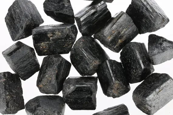 Large Raw Black Tourmaline Pieces, Rough Black Tourmaline Crystal, Raw Crystal Bar, Bulk Raw Gemstone, Lbtourmaline003