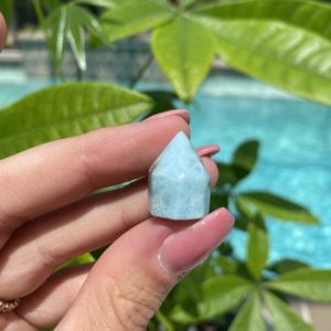 Shop Larimar Stones & Crystals! Larimar tower, Larimar, fossil, minerals | Natural genuine stones & crystals in various shapes & sizes. Buy raw cut, tumbled, or polished gemstones for making jewelry or crystal healing energy vibration raising reiki stones. #crystals #gemstones #crystalhealing #crystalsandgemstones #energyhealing #affiliate #ad