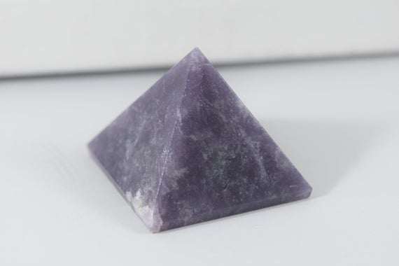 Lilac Lepidolite (silicated Lepidolite) Pyramid