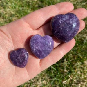 Shop Stone Spheres, Hearts & Other Shapes! Lepidolite stone heart – lepidolite crystal heart – lepidolite heart – healing crystals and stones – chakra balancing crystal | Natural genuine stones & crystals in various shapes & sizes. Buy raw cut, tumbled, or polished gemstones for making jewelry or crystal healing energy vibration raising reiki stones. #crystals #gemstones #crystalhealing #crystalsandgemstones #energyhealing #affiliate #ad