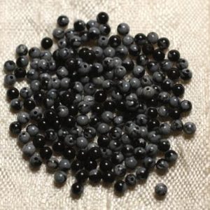 Shop Obsidian Bead Shapes! 40pc – Perles de Pierre – Obsidienne Flocon Boules 2mm   4558550006950 | Natural genuine other-shape Obsidian beads for beading and jewelry making.  #jewelry #beads #beadedjewelry #diyjewelry #jewelrymaking #beadstore #beading #affiliate #ad