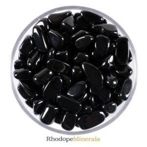 Shop Tumbled Obsidian Crystals & Pocket Stones! One Black Obsidian Tumbled Stone, Black Obsidian Tumbled Stones, Black Obsidian Tumbled Stone, Healing Black Obsidian, Healing Stones, Gift | Natural genuine stones & crystals in various shapes & sizes. Buy raw cut, tumbled, or polished gemstones for making jewelry or crystal healing energy vibration raising reiki stones. #crystals #gemstones #crystalhealing #crystalsandgemstones #energyhealing #affiliate #ad