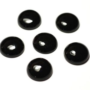 Shop Onyx Round Beads! 1pc – Cabochon stone – Onyx Black round 14mm – 4558550039088 | Natural genuine round Onyx beads for beading and jewelry making.  #jewelry #beads #beadedjewelry #diyjewelry #jewelrymaking #beadstore #beading #affiliate #ad