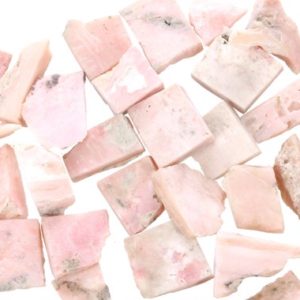 Shop Raw & Rough Opal Stones! Medium Raw Pink Opal Slices, Raw Crystals, Rough Pink Opal, Rough Gemstones Bulk, Natural Opal Rough Opal, Raw Gemstones, MPOpal001 | Natural genuine stones & crystals in various shapes & sizes. Buy raw cut, tumbled, or polished gemstones for making jewelry or crystal healing energy vibration raising reiki stones. #crystals #gemstones #crystalhealing #crystalsandgemstones #energyhealing #affiliate #ad