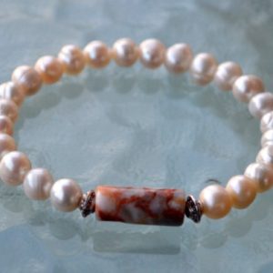 Shop Pearl Bracelets! Fresh Water Pearl Bracelet, Layering, Dainty, Tiny Beads Bracelet | Natural genuine Pearl bracelets. Buy crystal jewelry, handmade handcrafted artisan jewelry for women.  Unique handmade gift ideas. #jewelry #beadedbracelets #beadedjewelry #gift #shopping #handmadejewelry #fashion #style #product #bracelets #affiliate #ad