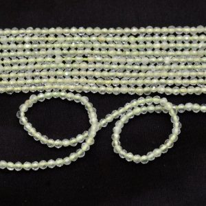 Shop Prehnite Faceted Beads! Prehnite Gemstone Faceted 2mm-3mm Beads | 13inch Strand | Natural Green Prehnite Semi Precious Gemstone Beads for Jewelry | Wholesale Price | Natural genuine faceted Prehnite beads for beading and jewelry making.  #jewelry #beads #beadedjewelry #diyjewelry #jewelrymaking #beadstore #beading #affiliate #ad