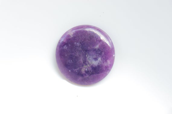 Purple Lepidolite Cabochon, Natural Purple Lepidolite Gemstone, Loose Stone For Jewelry Making, Pendant Stone, Healing Stone, Crystal #929