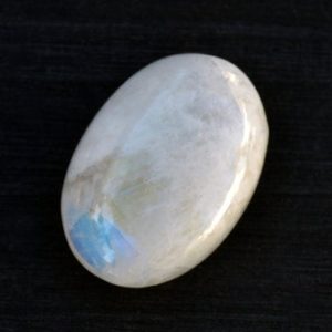 Shop Rainbow Moonstone Cabochons! Rainbow Moonstone Crystal Cabochon (26mm x 18mm x 9mm) 37cts – Natural Oval Gemstone – Blue Moonstone – Loose Gem | Natural genuine stones & crystals in various shapes & sizes. Buy raw cut, tumbled, or polished gemstones for making jewelry or crystal healing energy vibration raising reiki stones. #crystals #gemstones #crystalhealing #crystalsandgemstones #energyhealing #affiliate #ad