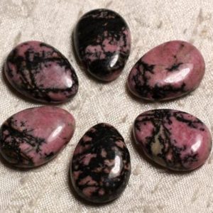 Shop Rhodonite Pendants! Gemstone – Rhodonite drop 25 mm 4558550030634 pendant | Natural genuine Rhodonite pendants. Buy crystal jewelry, handmade handcrafted artisan jewelry for women.  Unique handmade gift ideas. #jewelry #beadedpendants #beadedjewelry #gift #shopping #handmadejewelry #fashion #style #product #pendants #affiliate #ad