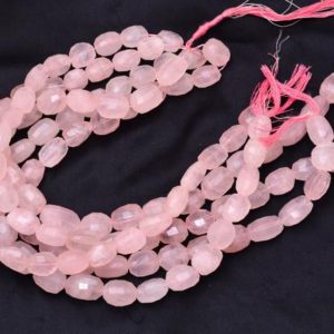 Shop Rose Quartz Chip & Nugget Beads! AAA Rose Quartz 18mm-20mm Faceted Nuggets Beads | Natural Rose Quartz Semi Gemstone Box Cut Nuggets Beads for Jewelry Making | 15inch Strand | Natural genuine chip Rose Quartz beads for beading and jewelry making.  #jewelry #beads #beadedjewelry #diyjewelry #jewelrymaking #beadstore #beading #affiliate #ad