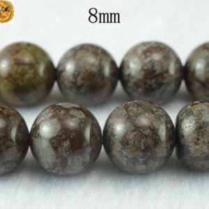Shop Snowflake Obsidian Beads! Brown Snowflake Obsidian smooth round beads,One strand,15 inches,6mm 8mm 10mm 12mm 14mm for Choice | Natural genuine beads Snowflake Obsidian beads for beading and jewelry making.  #jewelry #beads #beadedjewelry #diyjewelry #jewelrymaking #beadstore #beading #affiliate #ad
