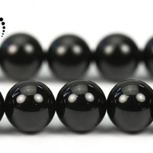 Shop Spinel Beads! Black Spinel smooth round beads,Spinel,natural,gemstone,diy,jewelry making,6mm 8mm for choice,15" full strand | Natural genuine beads Spinel beads for beading and jewelry making.  #jewelry #beads #beadedjewelry #diyjewelry #jewelrymaking #beadstore #beading #affiliate #ad