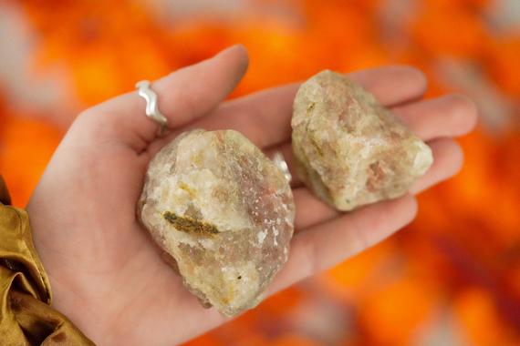 Large Raw Sunstone Rough Crystal