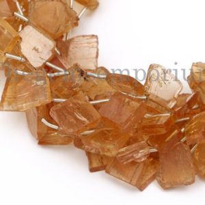 Shop Topaz Chip & Nugget Beads! Imperial Topaz Flat Fancy Nuggets Beads , Imperial Topaz Beads, Topaz Nuggets Beads, Imperial Topaz Nugget Beads, Flat Fancy Nuggets, | Natural genuine chip Topaz beads for beading and jewelry making.  #jewelry #beads #beadedjewelry #diyjewelry #jewelrymaking #beadstore #beading #affiliate #ad