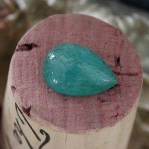 Shop Tourmaline Cabochons! Paraiba Tourmaline Cabochon, Tourmaline Cabochon, Gem Paraiba Tourmaline, Paraiba Gemstone from Paraiba Brazil, 11.84×8.33×4.92mm, 3.67ct. | Natural genuine stones & crystals in various shapes & sizes. Buy raw cut, tumbled, or polished gemstones for making jewelry or crystal healing energy vibration raising reiki stones. #crystals #gemstones #crystalhealing #crystalsandgemstones #energyhealing #affiliate #ad