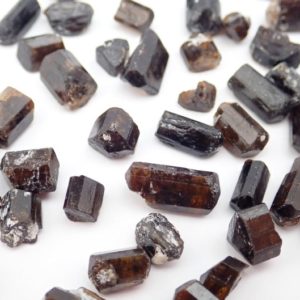 Shop Tourmaline Stones & Crystals! 10gm Dravite crystals from Nepal – brown tourmaline raw natural stones | Natural genuine stones & crystals in various shapes & sizes. Buy raw cut, tumbled, or polished gemstones for making jewelry or crystal healing energy vibration raising reiki stones. #crystals #gemstones #crystalhealing #crystalsandgemstones #energyhealing #affiliate #ad
