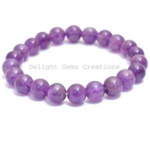 Shop Amethyst Bracelets! Natural Amethyst Stretch Bracelet, 8mm Purple Amethyst Bracelet, Stacking Bracelet, Beaded Bracelet, Men's Bracelet, Cleansing Bracelet | Natural genuine Amethyst bracelets. Buy crystal jewelry, handmade handcrafted artisan jewelry for women.  Unique handmade gift ideas. #jewelry #beadedbracelets #beadedjewelry #gift #shopping #handmadejewelry #fashion #style #product #bracelets #affiliate #ad