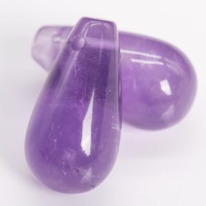 2 Pcs 18x15x10MM Purple Amethyst Beads Healing Teardrop Grade AA Genuine Natural Beads Bulk Lot Options (111142-3325) | Natural genuine other-shape Gemstone beads for beading and jewelry making.  #jewelry #beads #beadedjewelry #diyjewelry #jewelrymaking #beadstore #beading #affiliate #ad