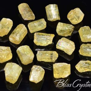 Shop Raw & Rough Apatite Stones! 1 YELLOW APATITE Rough Crystal 5 – 6 gm, Medium Size (25-30 Carat) Mineral #JN05 | Natural genuine stones & crystals in various shapes & sizes. Buy raw cut, tumbled, or polished gemstones for making jewelry or crystal healing energy vibration raising reiki stones. #crystals #gemstones #crystalhealing #crystalsandgemstones #energyhealing #affiliate #ad