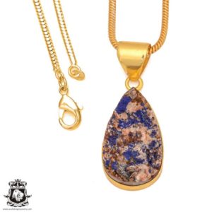 Shop Azurite Pendants! Azurite Malachite Druzy Energy Healing Necklace • Meditation Crystal Necklace • 24K Gold  Minimalist Necklace  GPH382 | Natural genuine Azurite pendants. Buy crystal jewelry, handmade handcrafted artisan jewelry for women.  Unique handmade gift ideas. #jewelry #beadedpendants #beadedjewelry #gift #shopping #handmadejewelry #fashion #style #product #pendants #affiliate #ad