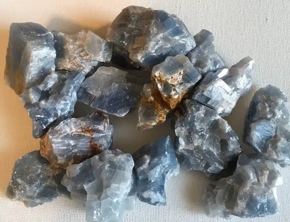 Blue Calcite Natural Raw Stone, Healing Stones, Spiritual Stone, Healing Stone, Healing Crystal, Chakra