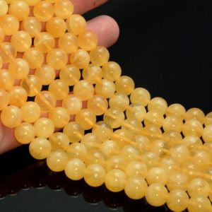 10mm Genuine Rare Yellow Calcite Gemstone Grade AAA Round Loose Beads 15.5 inch Full Strand BULK LOT 1,2,6,12 and 50 (80007137-A244) | Natural genuine beads Array beads for beading and jewelry making.  #jewelry #beads #beadedjewelry #diyjewelry #jewelrymaking #beadstore #beading #affiliate #ad