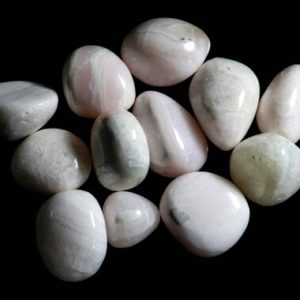 Shop Tumbled Calcite Crystals & Pocket Stones! Mangano Calcite Large Tumbled | Natural genuine stones & crystals in various shapes & sizes. Buy raw cut, tumbled, or polished gemstones for making jewelry or crystal healing energy vibration raising reiki stones. #crystals #gemstones #crystalhealing #crystalsandgemstones #energyhealing #affiliate #ad