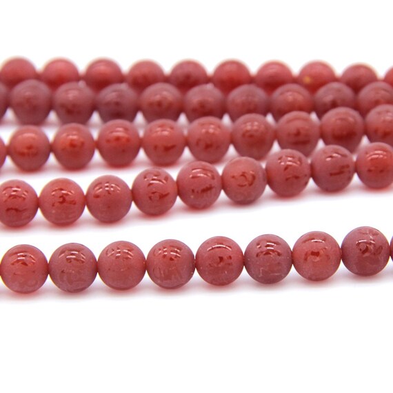 Om Matte Orange Carnelian Beads Mandra Carved Beads 6mm 8mm 10mm Red Om Mala Beads Om Mani Padme Hum Beads Buddhist Prayer Beads Gemstones