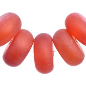 Shop Carnelian Rondelle Beads! 86 / 43 Pcs – 8x4MM Matte Carnelian Beads Grade AAA Genuine Natural Rondelle Gemstone Loose Beads (103102) | Natural genuine rondelle Carnelian beads for beading and jewelry making.  #jewelry #beads #beadedjewelry #diyjewelry #jewelrymaking #beadstore #beading #affiliate #ad