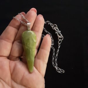 Shop Serpentine Necklaces! GREEN SERPENTINE NECKLACE | Natural genuine Serpentine necklaces. Buy crystal jewelry, handmade handcrafted artisan jewelry for women.  Unique handmade gift ideas. #jewelry #beadednecklaces #beadedjewelry #gift #shopping #handmadejewelry #fashion #style #product #necklaces #affiliate #ad