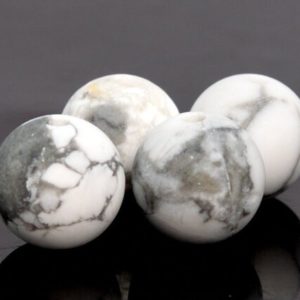 Shop Howlite Beads! Genuine Natural Howlite Gemstone Beads 8MM Matte White Round AAA Quality Loose Beads (101150) | Natural genuine beads Howlite beads for beading and jewelry making.  #jewelry #beads #beadedjewelry #diyjewelry #jewelrymaking #beadstore #beading #affiliate #ad