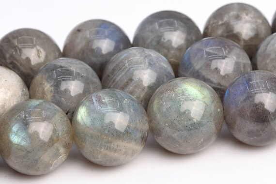 12mm Gray Labradorite Beads Grade Ab Genuine Natural Gemstone Full Strand Round Loose Beads 15.5" Bulk Lot 1,3,5,10 And 50 (104006-1087)