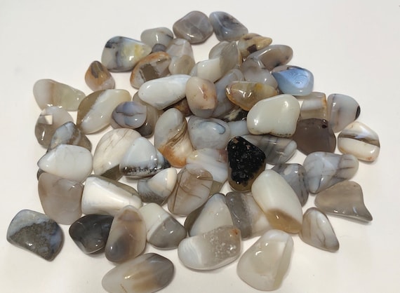 White Opal Beautiful Tumbled Stone, Healing Stones, Healing Crystal, Chakra Stones, Spiritual Stone
