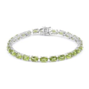Shop Peridot Bracelets! Natural Peridot Tennis Bracelet , Sports Bracelet, Peridot Bracelet, August Birthstone ,Birthday Gift ,Gift for her | Natural genuine Peridot bracelets. Buy crystal jewelry, handmade handcrafted artisan jewelry for women.  Unique handmade gift ideas. #jewelry #beadedbracelets #beadedjewelry #gift #shopping #handmadejewelry #fashion #style #product #bracelets #affiliate #ad