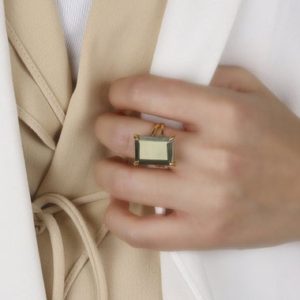 Shop Pyrite Rings! Silver Pyrite Gemstone Ring · Rectangle Pyrite Ring · Semiprecious Ring · Emerald Cut Ring · Engraved Silver Ring | Natural genuine Pyrite rings, simple unique handcrafted gemstone rings. #rings #jewelry #shopping #gift #handmade #fashion #style #affiliate #ad